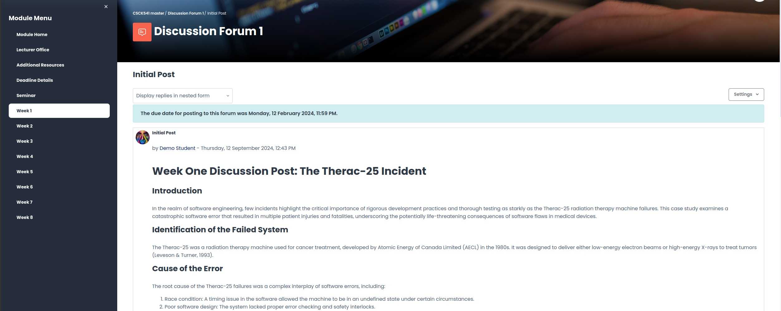 What are discussion forums and how do they enhance the online learning ...