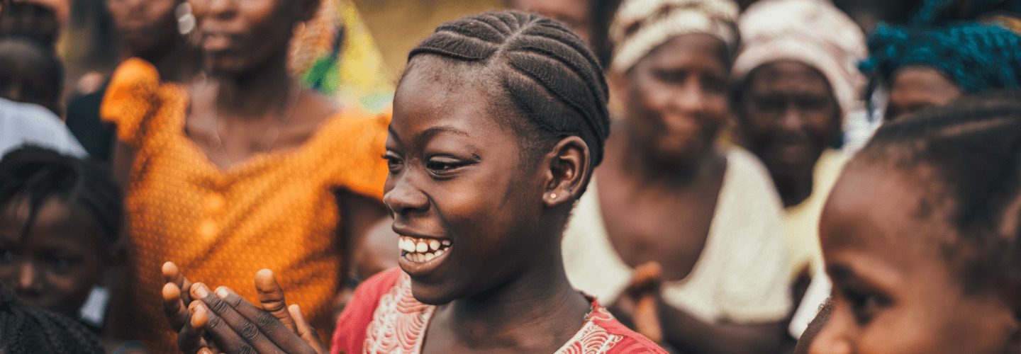 girl smiling